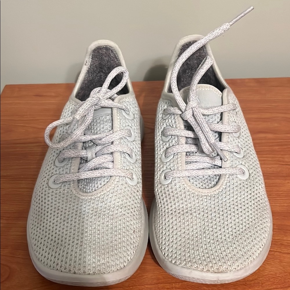 allbirds Light Gray Knit Sneakers